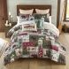 Montana Forest 3-Piece Comforter Set by Donna Sharp shown with added decor pillows and Euro Shams. Accessories sold separately.
