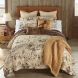 Donna Sharp Cowboy Cotton Quilt Set featured with the Cowboy 2pc Pillow Set and Camel Chunky Knit Throw. Accessories sold separately.