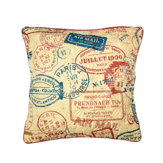 Dec Pillow, Cinnamon Spice (stamp)