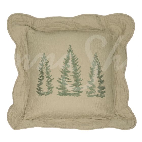 Decorative Pillow - Trees, Bear Creek
