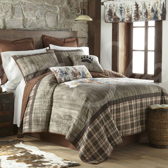 Bear Mirage - Quilted Bedding Collection