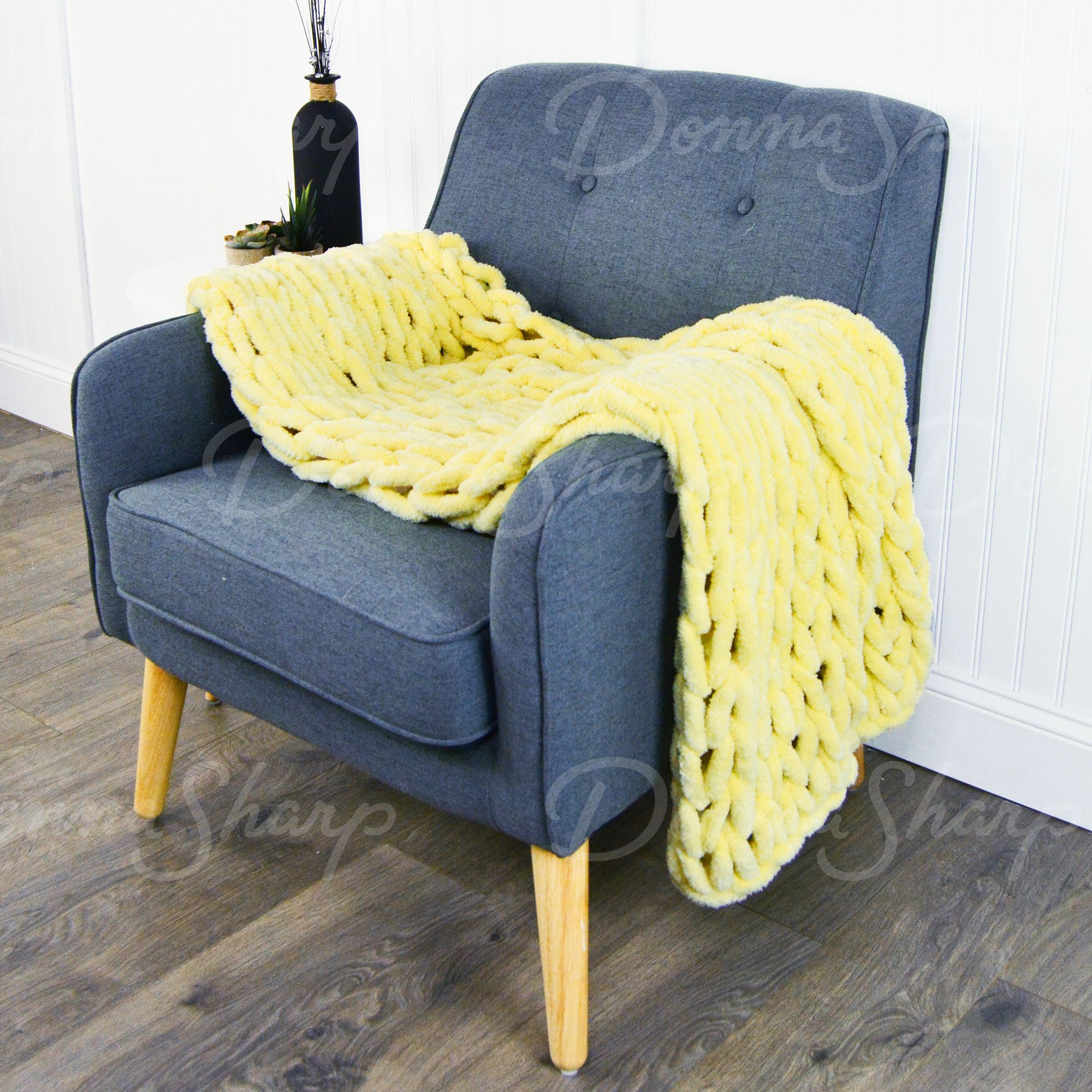 Chenille Knit Throws