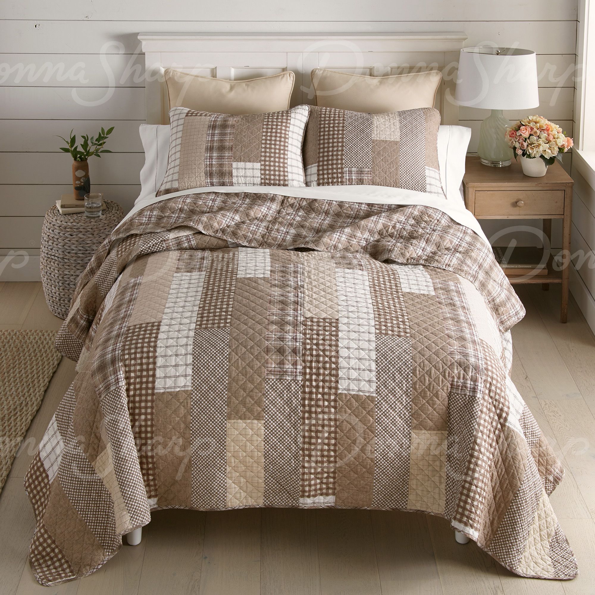 Highland Plaid Cotton Quilt Set by Donna Sharp