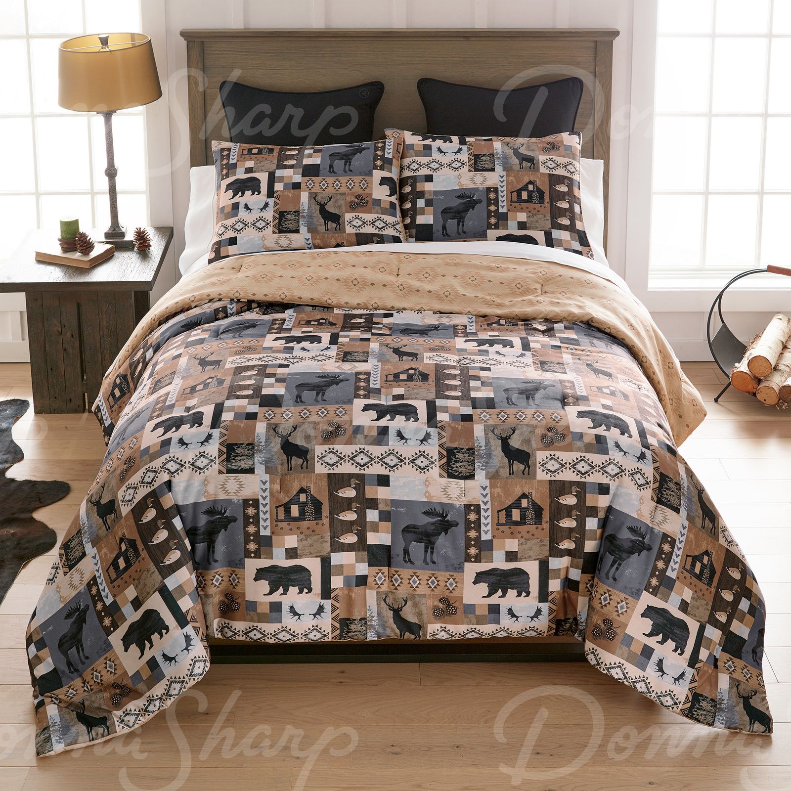 Cedar Lodge 3pc Comforter Bedding Set from Your Lifestyle by Donna Sharp