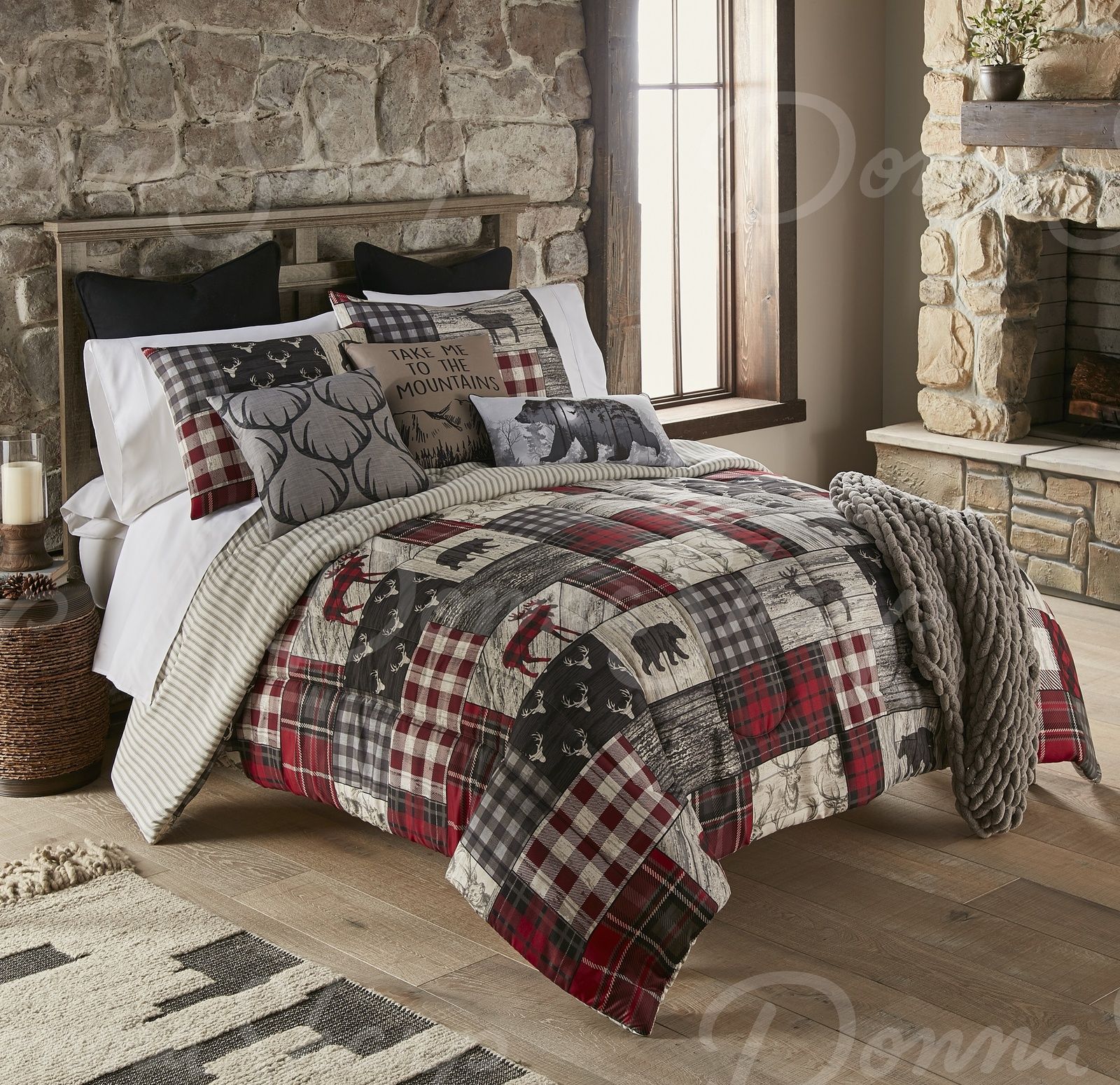 Cedar Lodge 3pc Comforter Bedding Set from Your Lifestyle by Donna Sharp