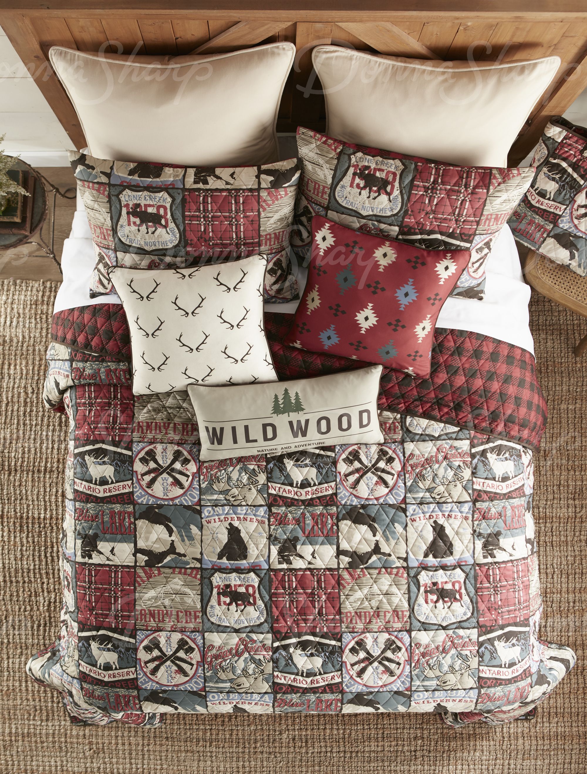 The Great Outdoors Quilted Bedding Set from Your Lifestyle