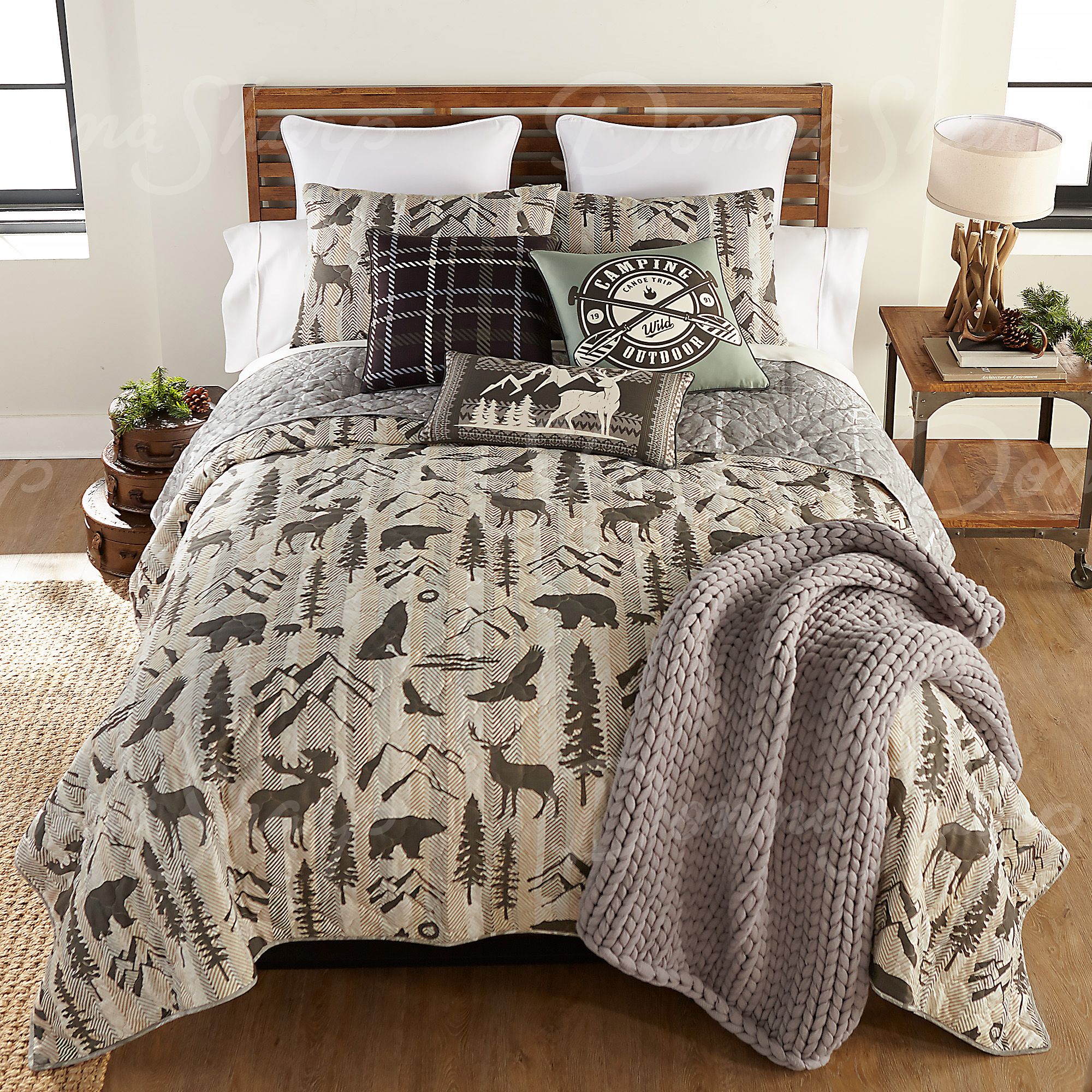 Your Lifestyle by Donna Sharp Forest Weave Quilted Bedding Set