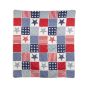 Star & Stripe 3pc Cotton Americana Decorative Throw from Your Lifestyle..