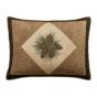 The matching sham features pine cones and pine needles.
