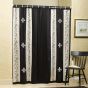 Shower Curtain, FDL Scrolls/Tan