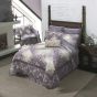 Secret Garden Bedding with French Lilac Bedskirt 