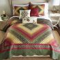 Spice Postage Stamp Bedding, The Ultra Comfort Collection