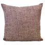 The front view of the Cocoa decorative pillow.
