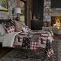 Lifestyle image of Timber by Your Lifestyle by Donna Sharp in a rustic cabin with a fireplace.