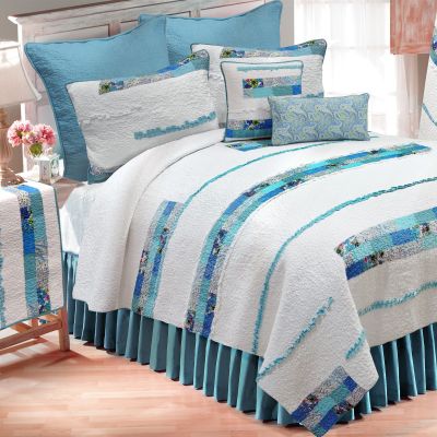 Complete your Donna Sharp Bedding Ensemble with a Coordinating Bedskirt and Euro Shams!