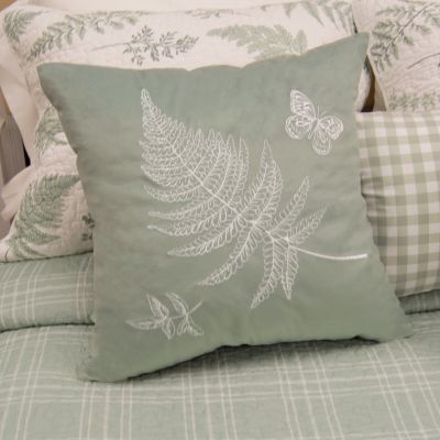 Fern pillow cover front