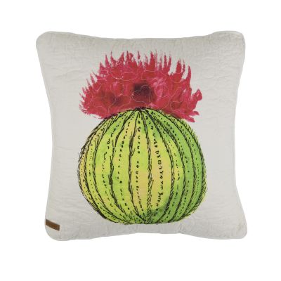 Dec Pillow, MorningDesert(barrel cactus)