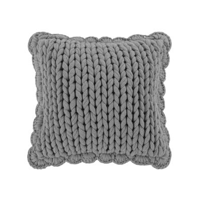 Dec Pillow, Chunky Knitted 