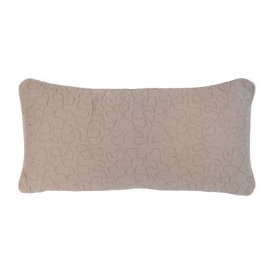 Reversible rectangle decorative pillow coordinates with the Birch Forest Quilt Collection. 