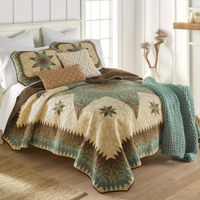 Sea Breeze Star Quilted Bedding Set