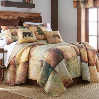 A full view of this throw showcases the textured tones and colors.