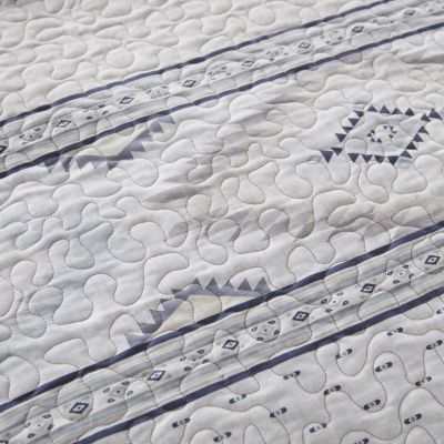 The Windswept quilt is made from brushed polyester.