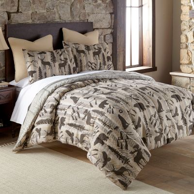 King Comforter Set, Forest Weave