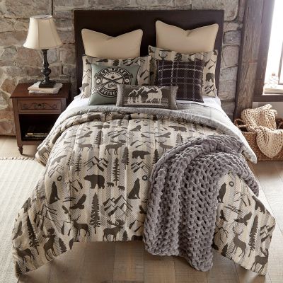 Your Lifestyle Forest Weave 3pc Comforter Bedding Set