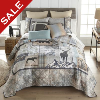 Natures Collage 3pc Quilted Bedding Set from Your Lifestyle
