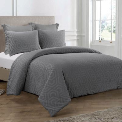 Queen Comforter Set, Seville Grey