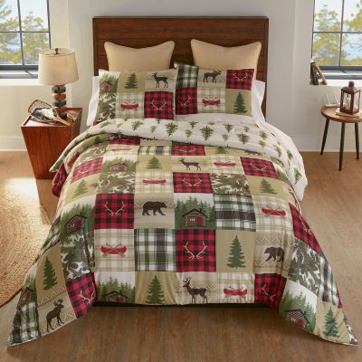 Queen Comforter Set, Cedar Lodge