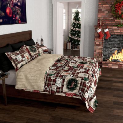 Woodland Holiday Lightweight Quilted Bedding Set from Your Lifestyle by Donna Sharp