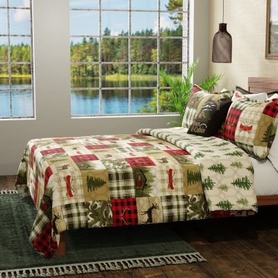 Cedar Lodge Lightweight Quilted Bedding Set from Your lifestyle by Donna Sharp