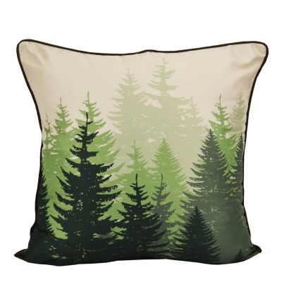 Dec Pillow, Green Forest (Tree)