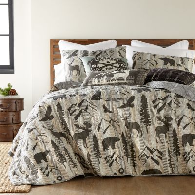 Dec Pillow, Forest Weave (Deer)