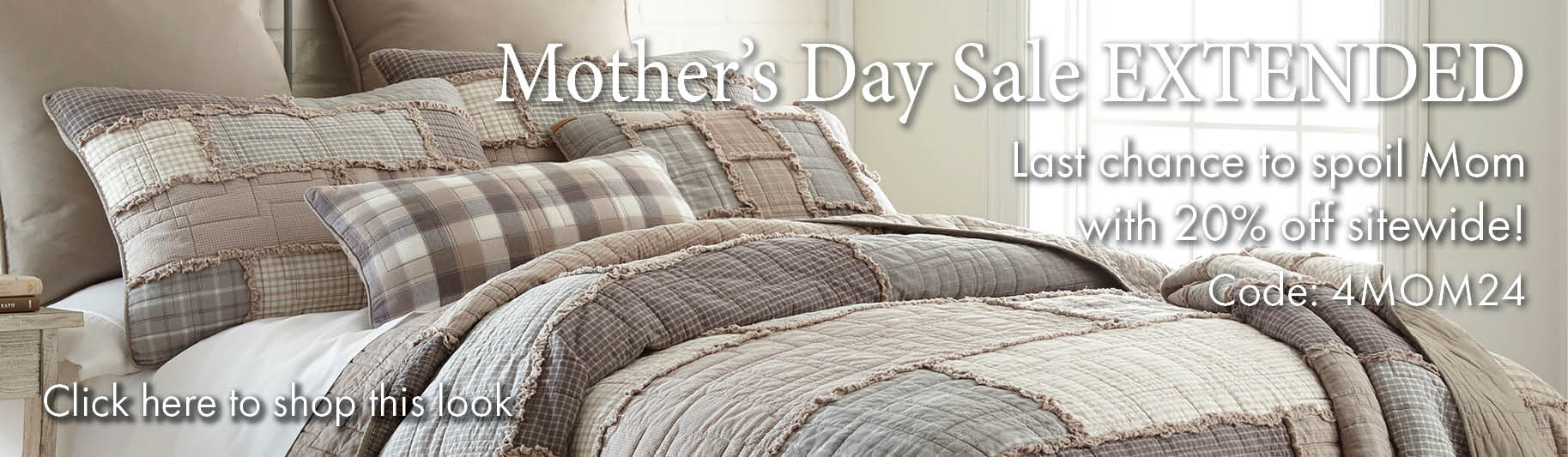 Mother's Day 2024 Save 20% Off Sitewide